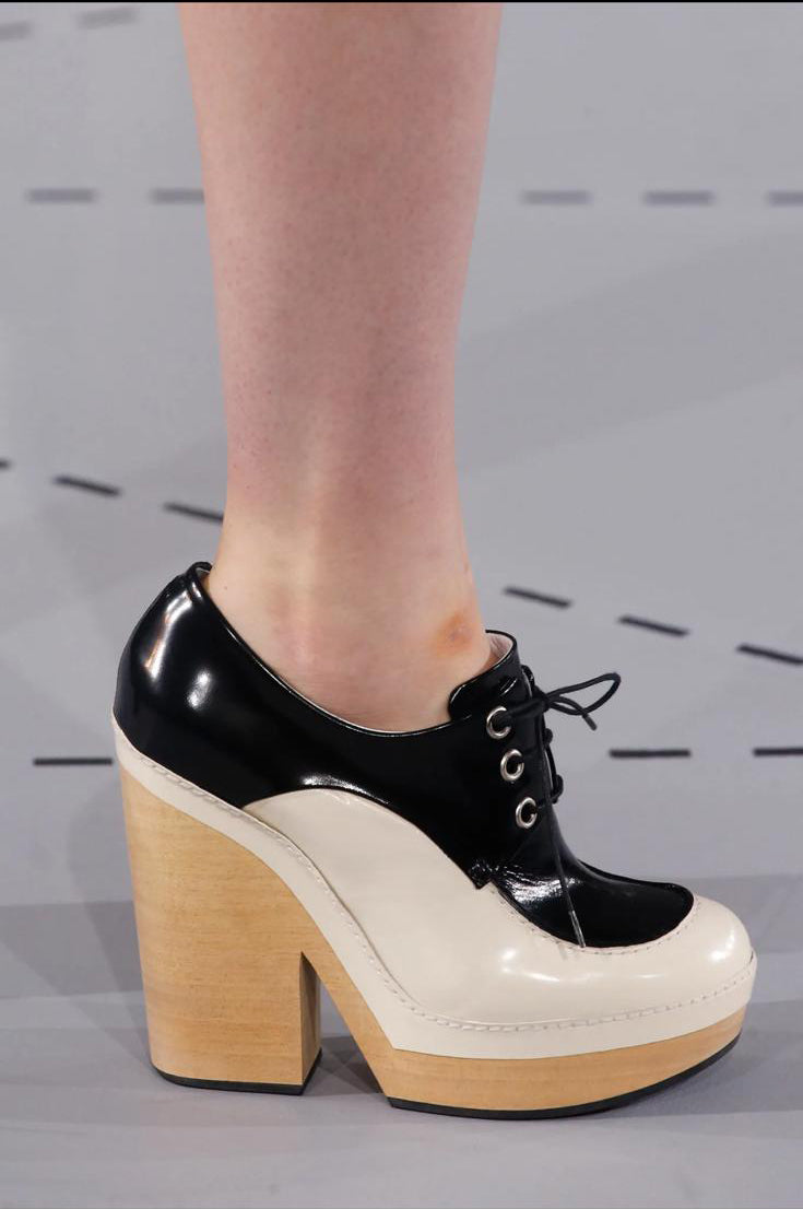 JIL SANDER OXFORD CLOGS S/S 2014