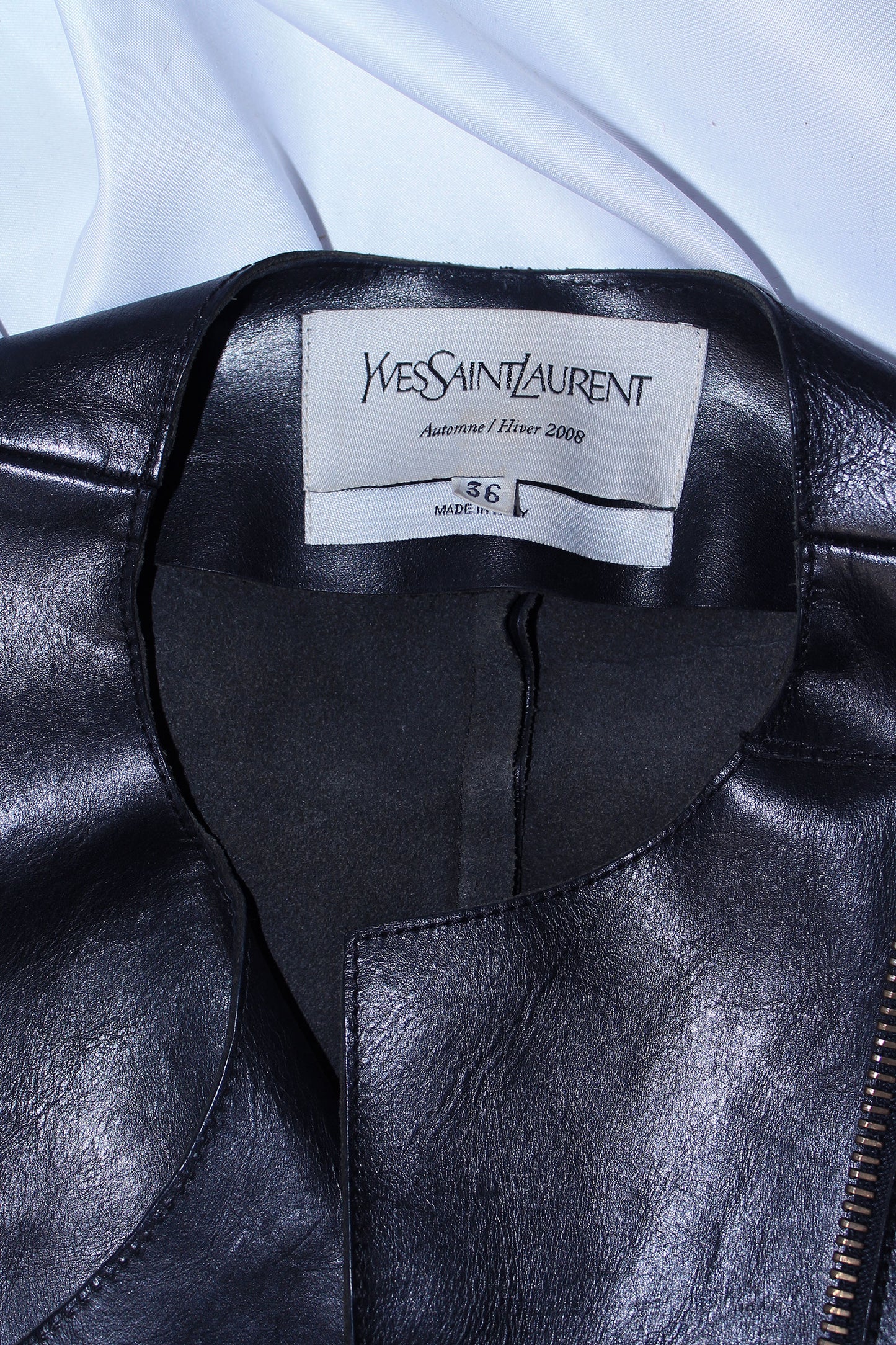 YSL GIACCA IN PELLE F/W 2008