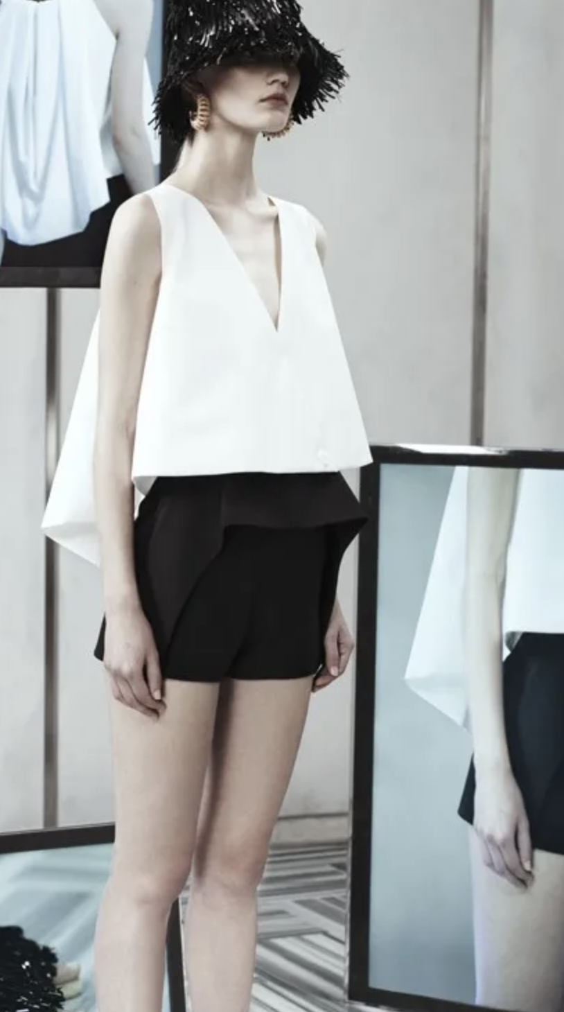 BALENCIAGA CAMICIA SMANICATA RESORT 2014