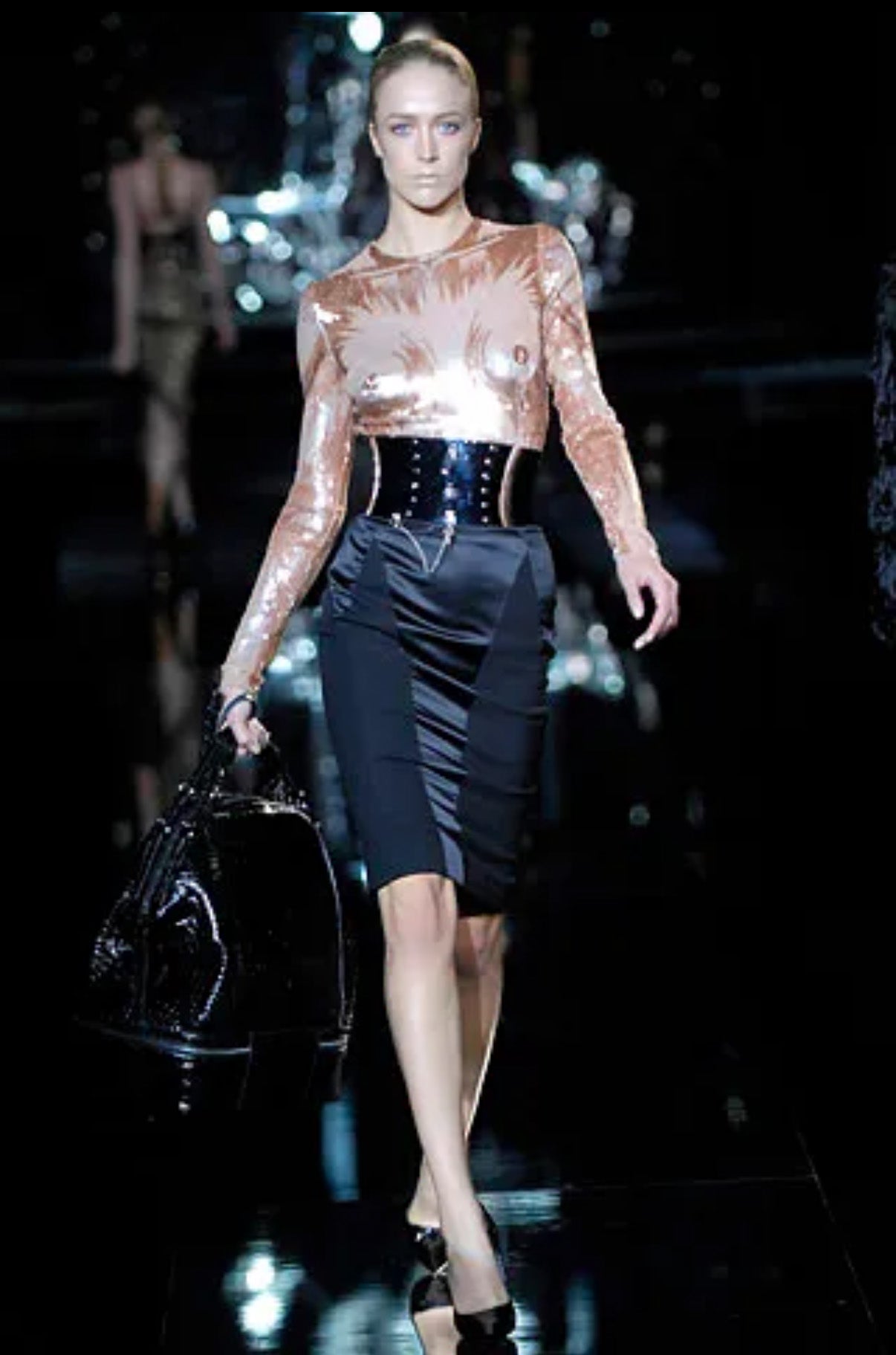 DOLCE & GABBANA GONNA A TUBINO F/W 2007