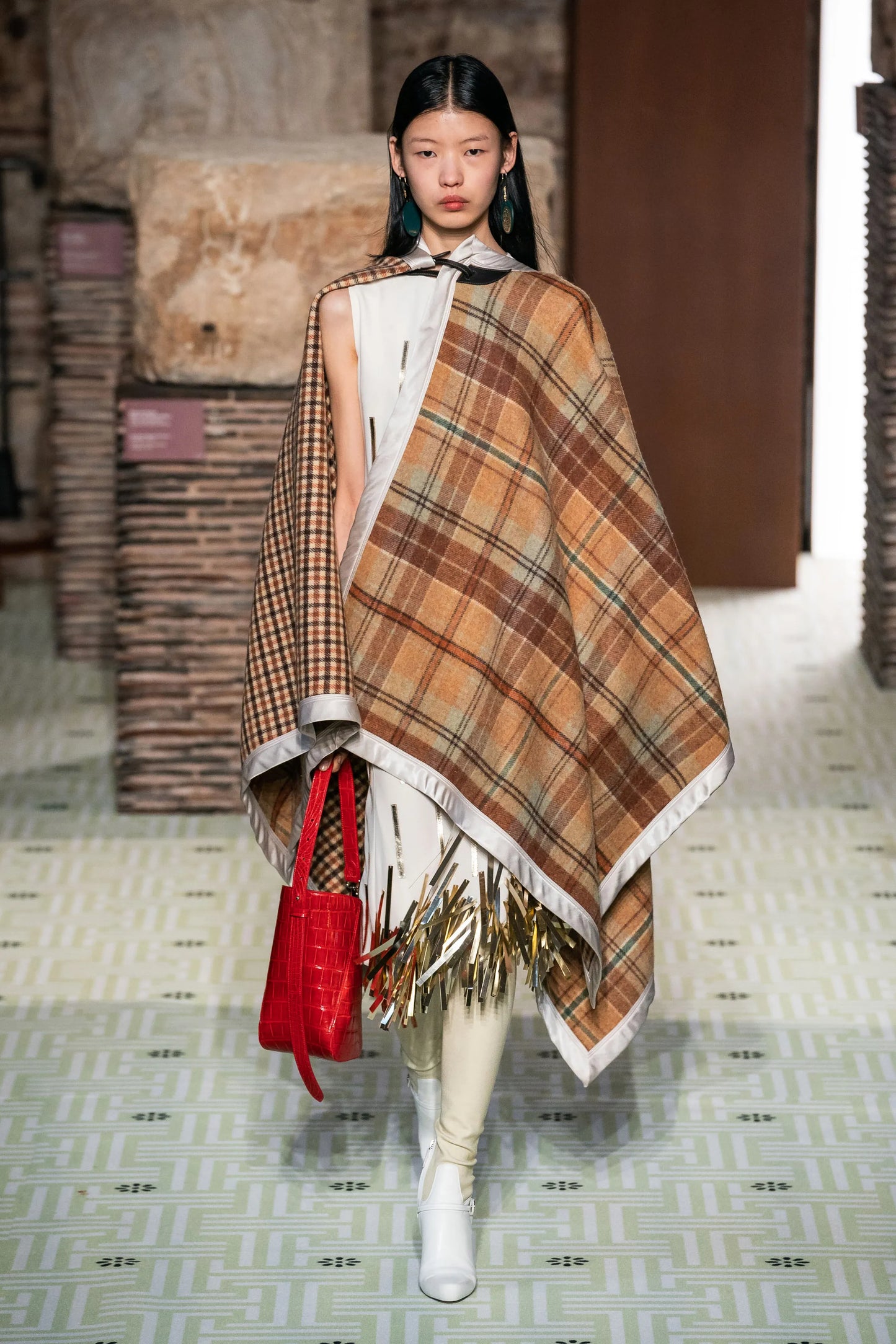 LANVIN GONNA CON MACRO PAILLETTES F/W 2019