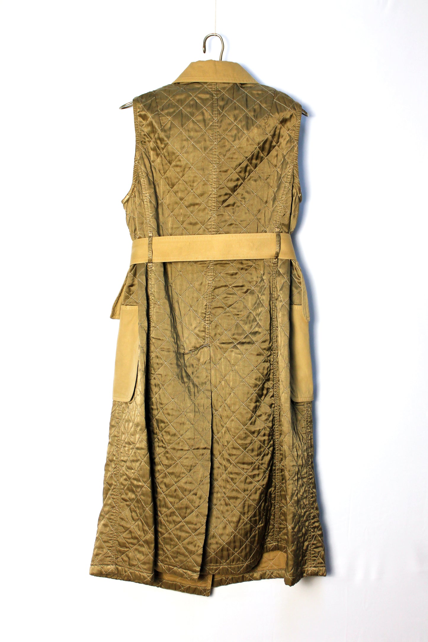 DRIES VAN NOTEN SLEEVELESS TRENCH F/W 2015