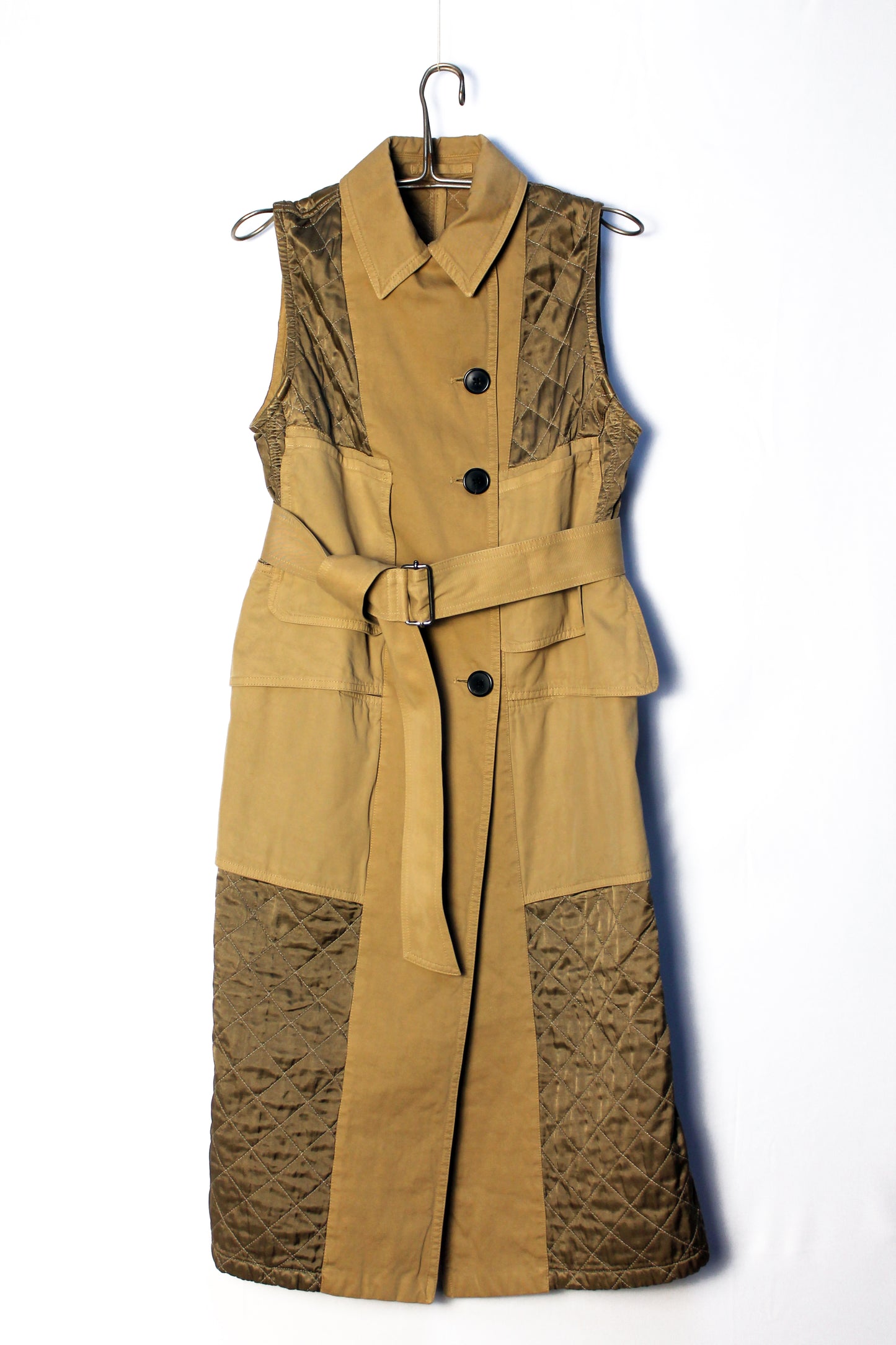 DRIES VAN NOTEN SLEEVELESS TRENCH F/W 2015