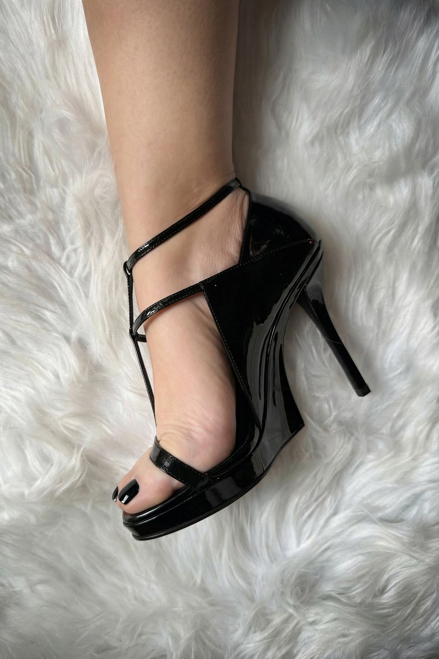 YVES SAINT LAURENT SANDALI "FATALE" VINTAGE - 37