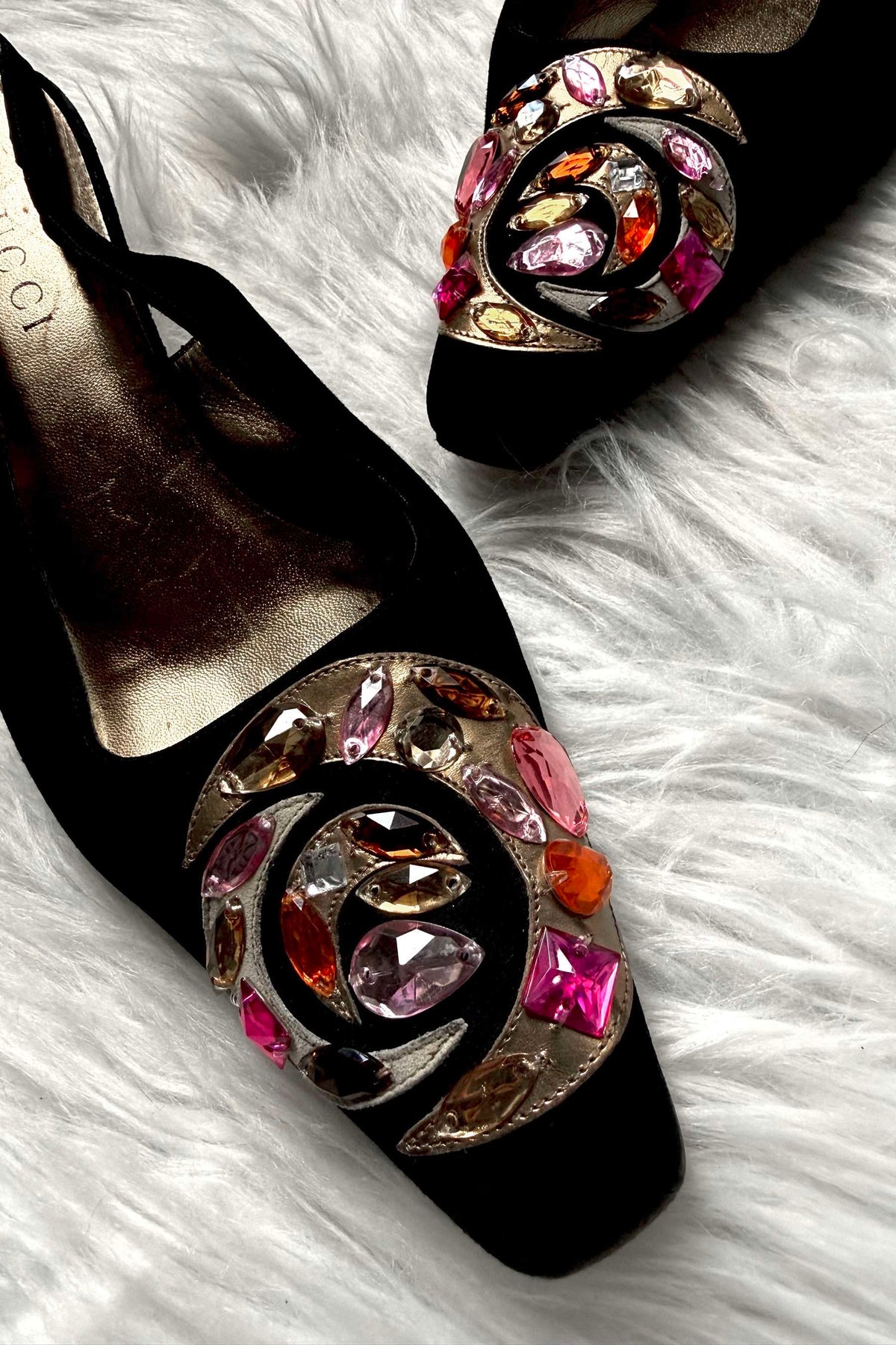 GUCCI FALL 2000 RUNWAY SLINGBACK TOM FORD ERA- IT 37,5