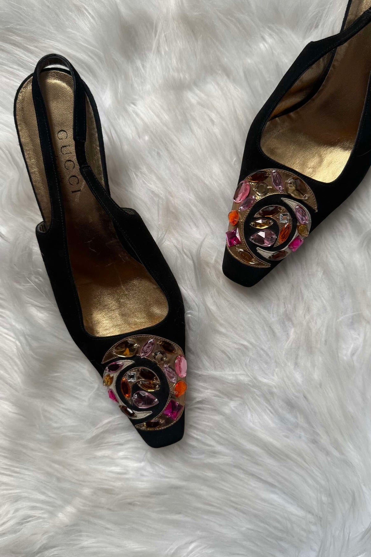 GUCCI FALL 2000 RUNWAY SLINGBACK TOM FORD ERA- IT 37,5