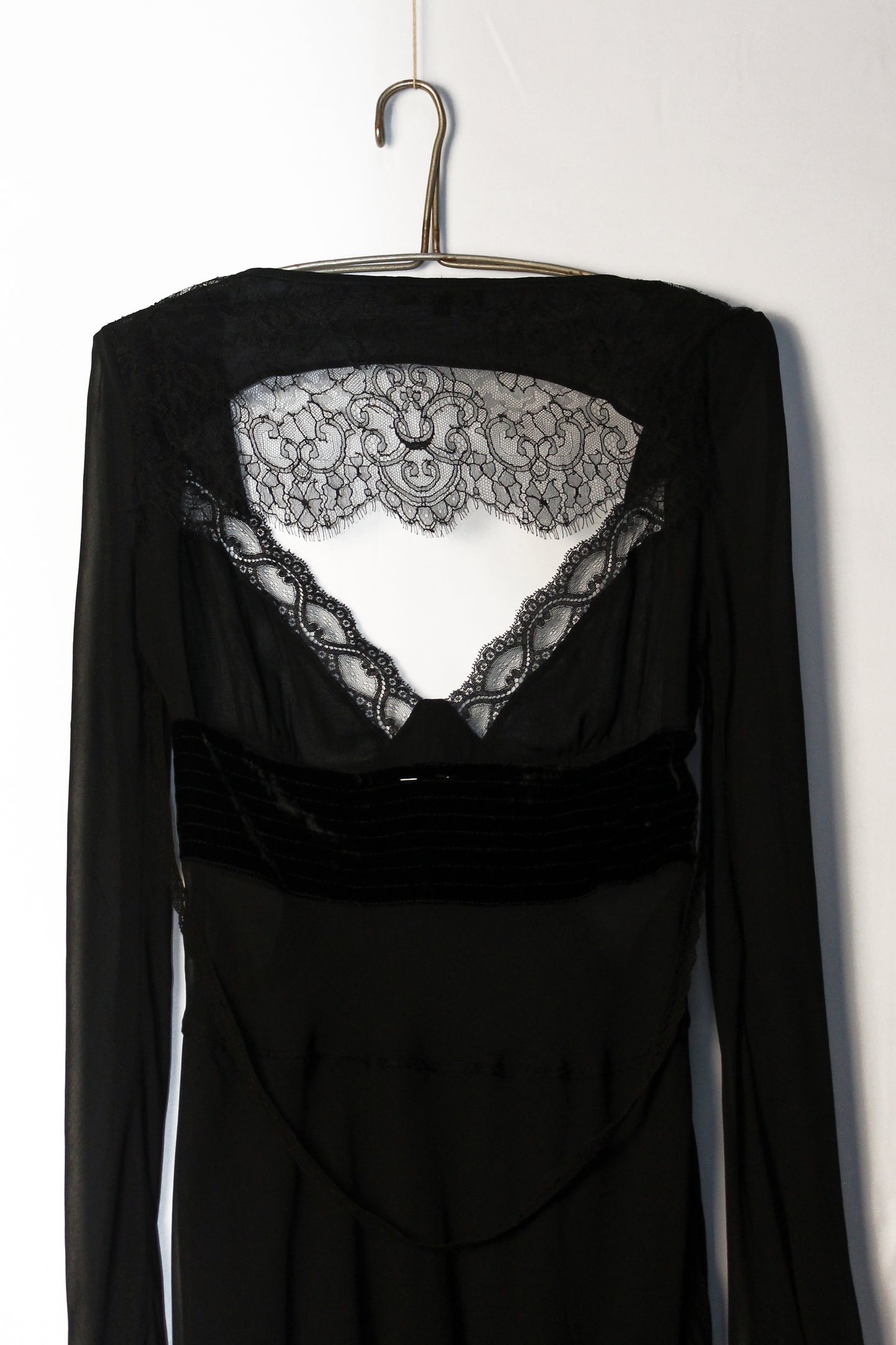 COSTUME NATIONAL ABITO LINGERIE VINTAGE F/W 2005