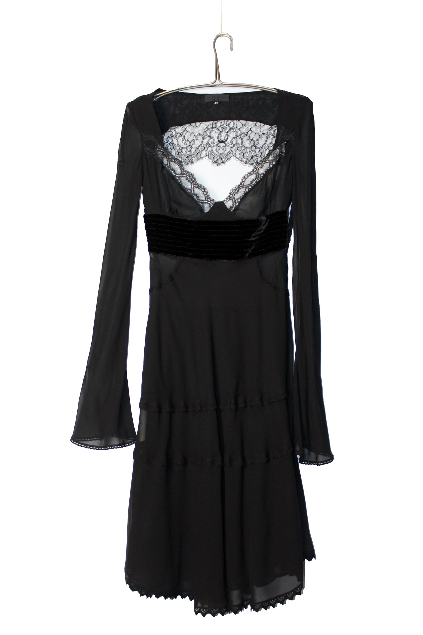 COSTUME NATIONAL ABITO LINGERIE VINTAGE F/W 2005