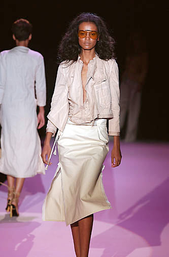 GUCCI by TOM FORD SPRING 2002 RUNWAY SKIRT