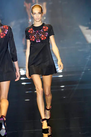 GUCCI ABITO CON RICAMO S/S 2007