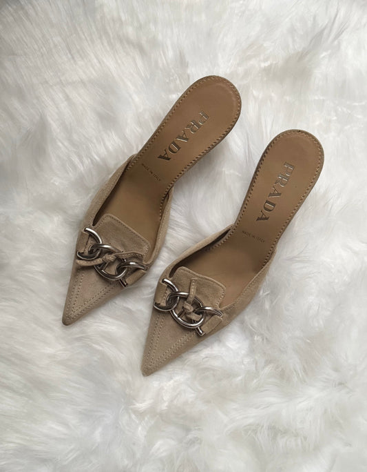 PRADA SABOT VINTAGE ANNI 2000