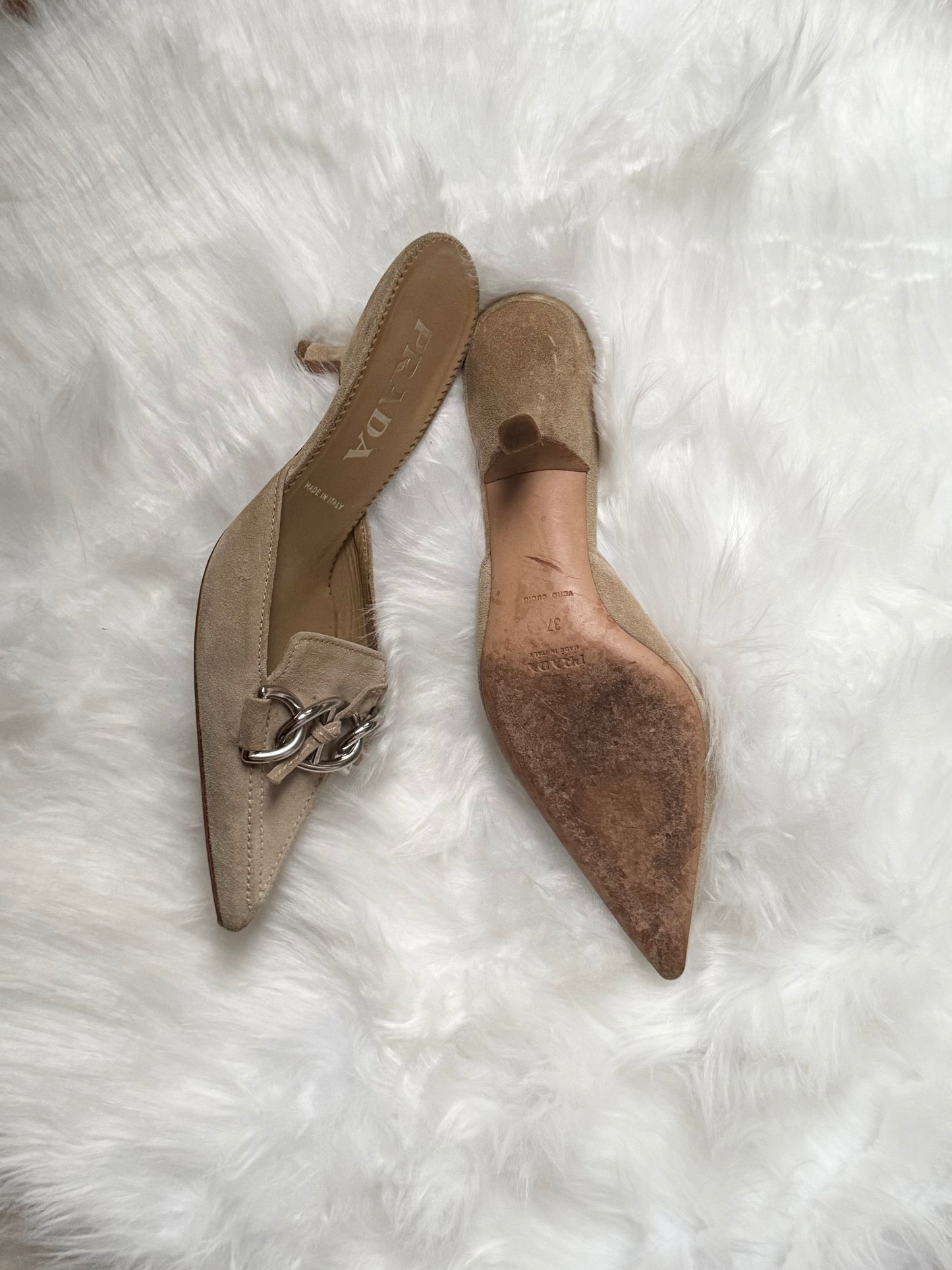 PRADA SABOT VINTAGE ANNI 2000