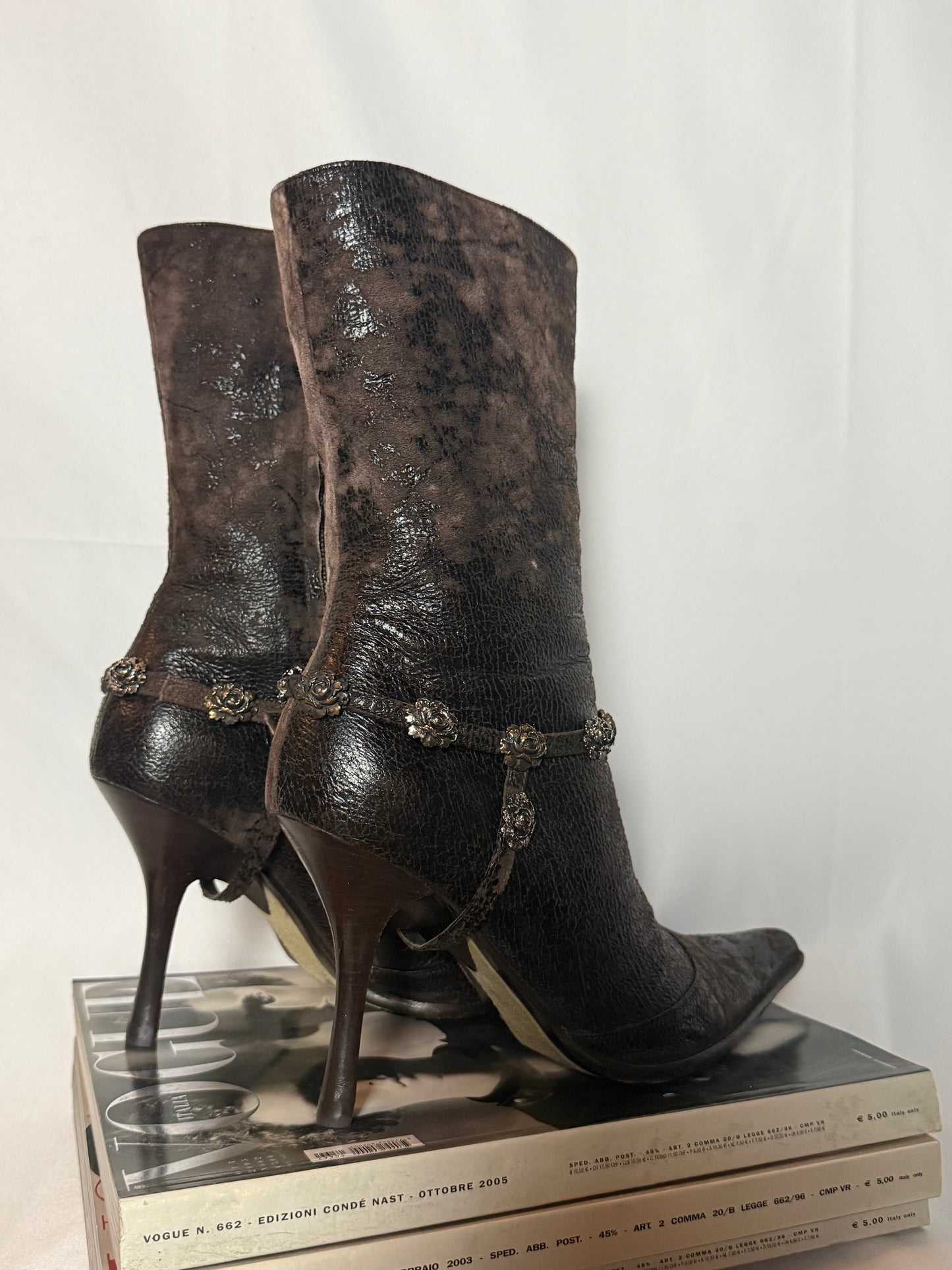 ROBERTO CAVALLI STIVALI VINTAGE ANNI 2000