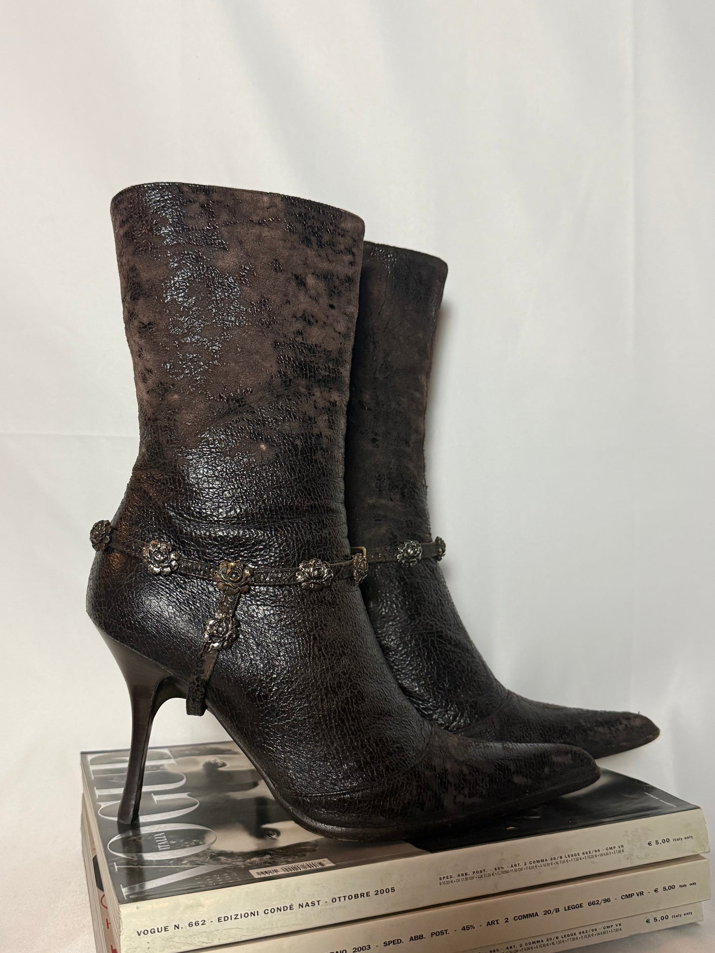 ROBERTO CAVALLI STIVALI VINTAGE ANNI 2000