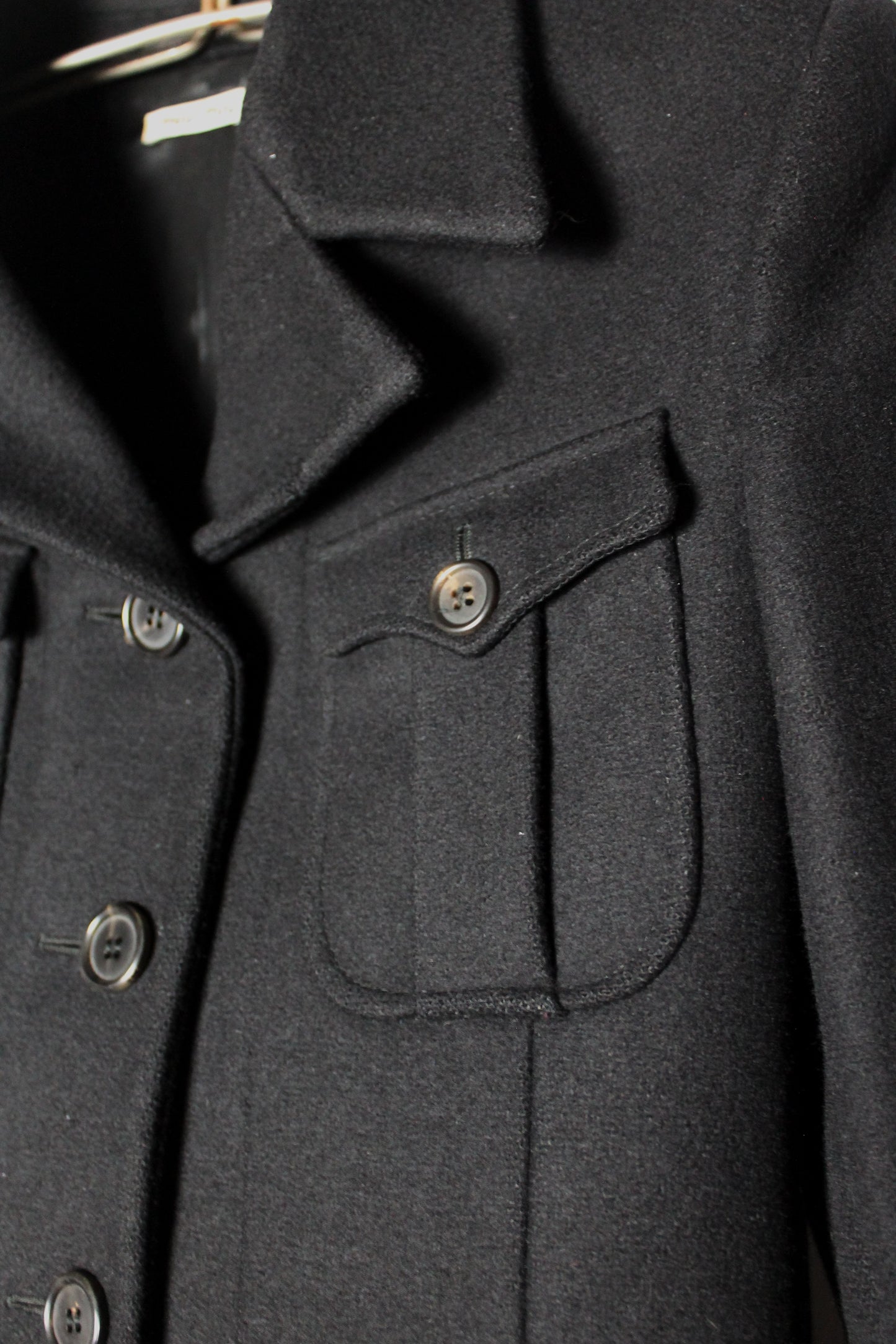 MIU MIU CAPPOTTO MILITARE IN LANA F/W 2006