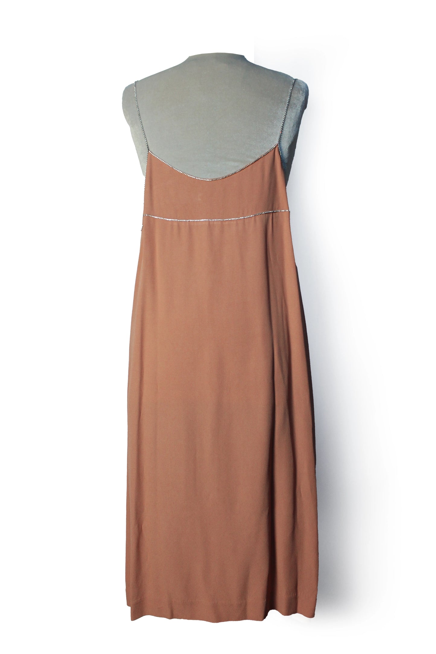 DRIES VAN NOTEN ABITO BABYDOLL CON CRISTALLI S/S 2018