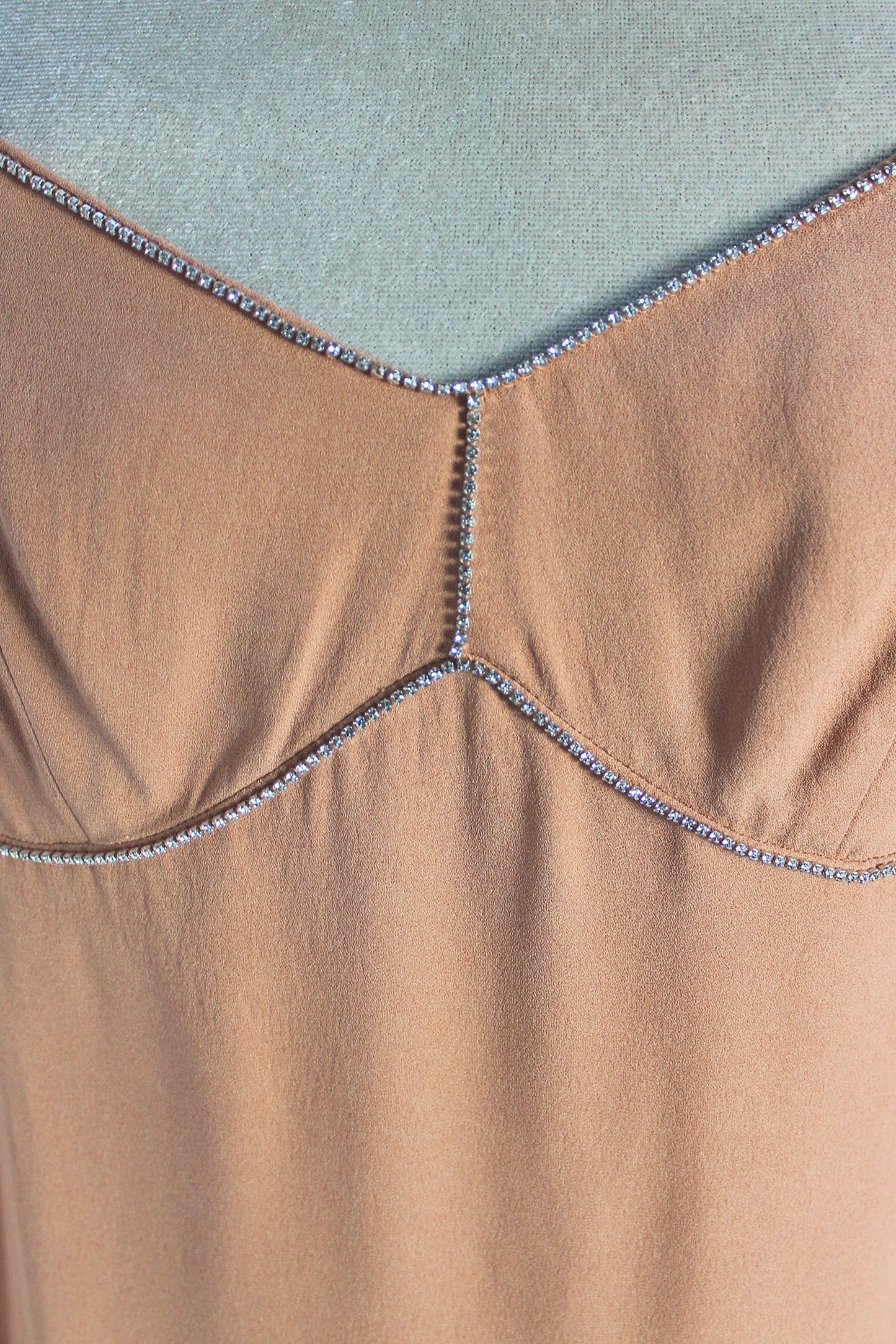 DRIES VAN NOTEN ABITO BABYDOLL CON CRISTALLI S/S 2018