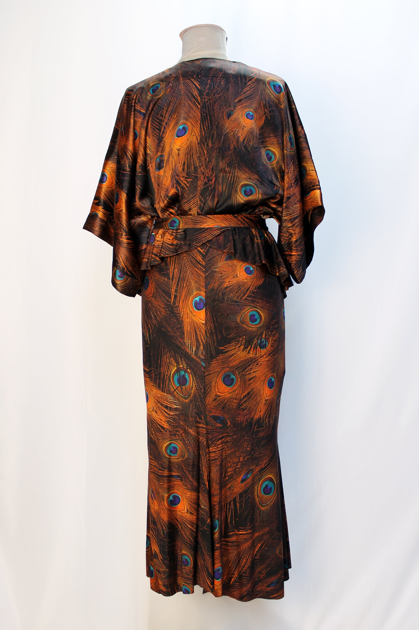 GIVENCHY SET RUNWAY BLUSA E GONNA IN SETA F/W 2015