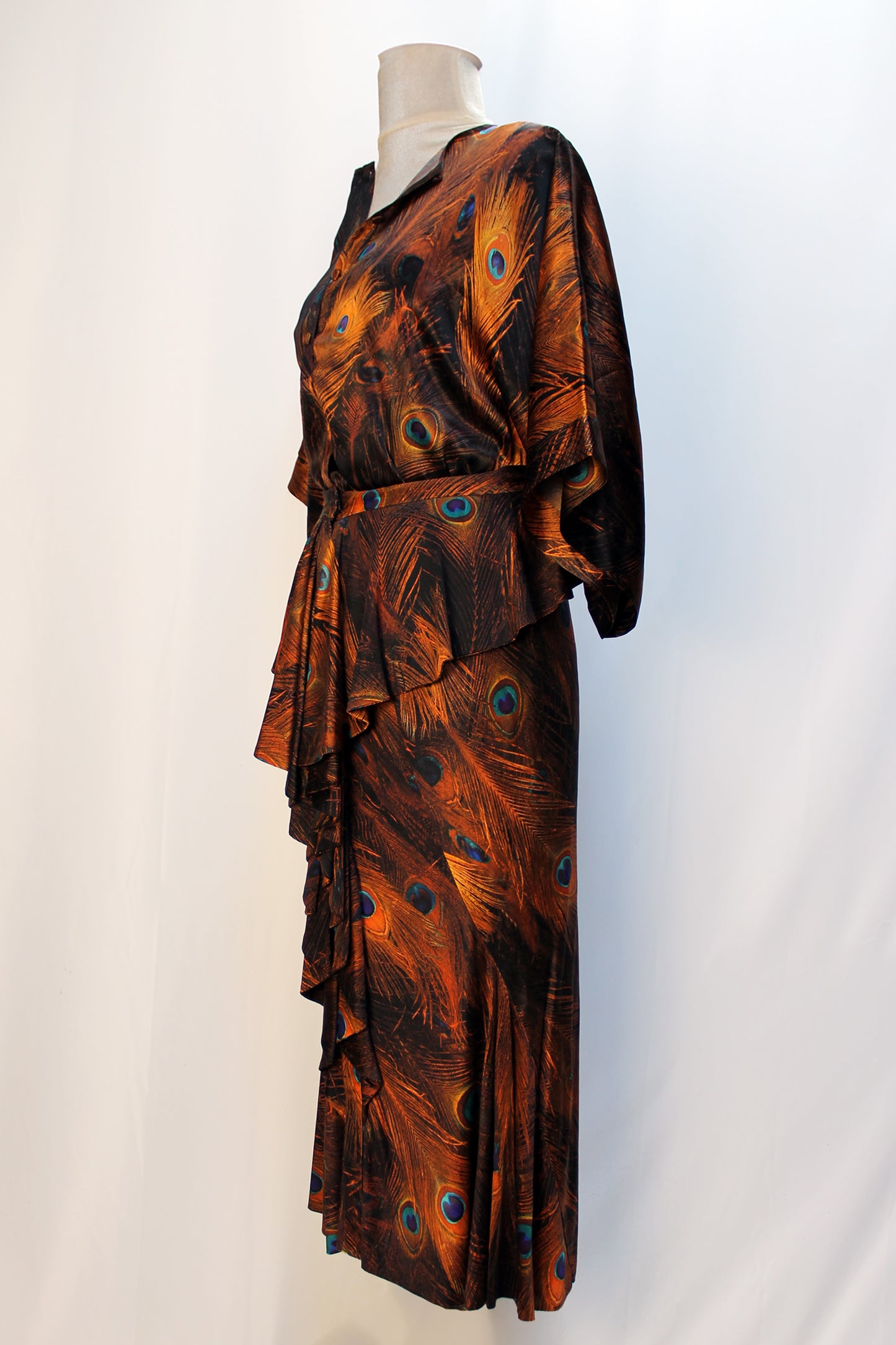 GIVENCHY SET RUNWAY BLUSA E GONNA IN SETA F/W 2015