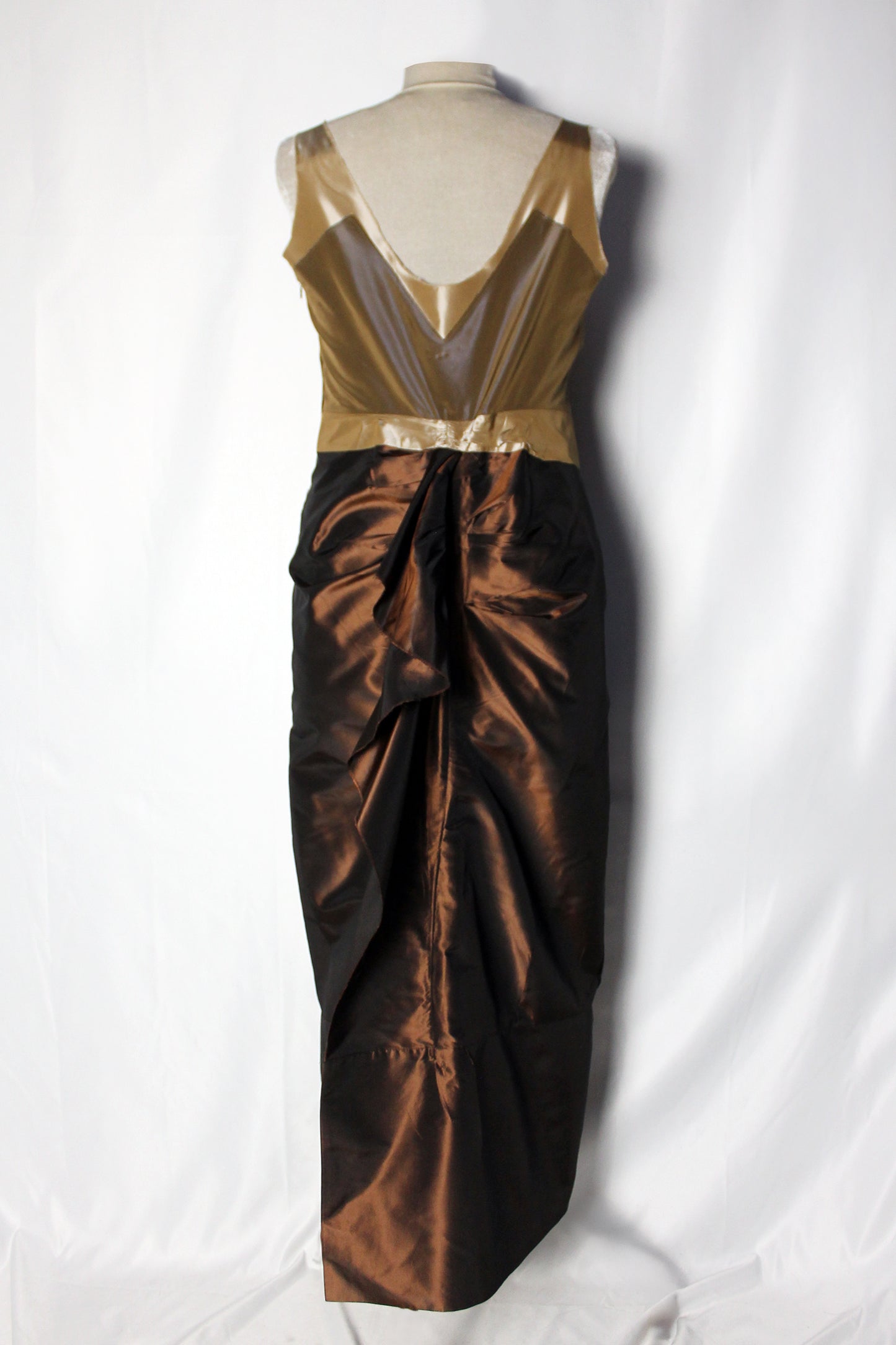 MIU MIU ABITO LUNGO IN SETA F/W 2004