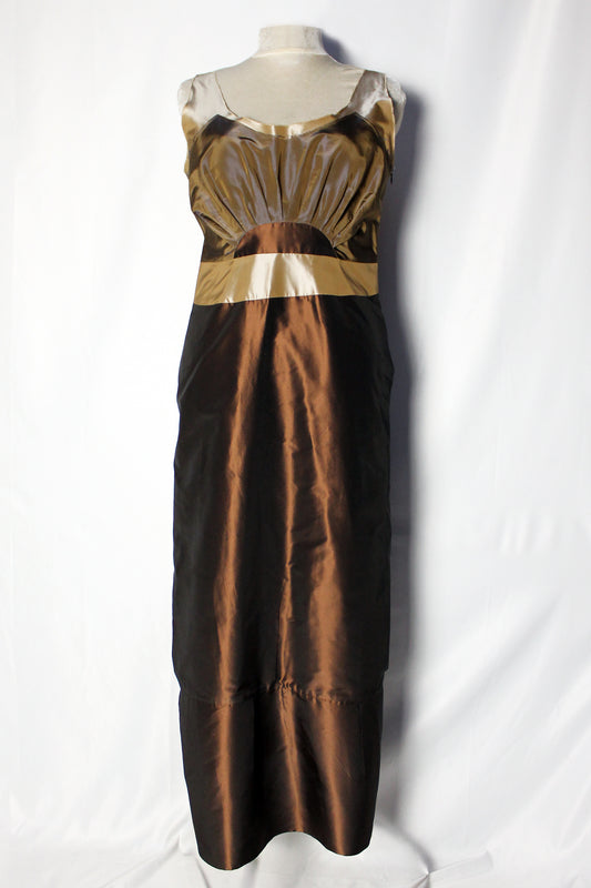 MIU MIU ABITO LUNGO IN SETA F/W 2004