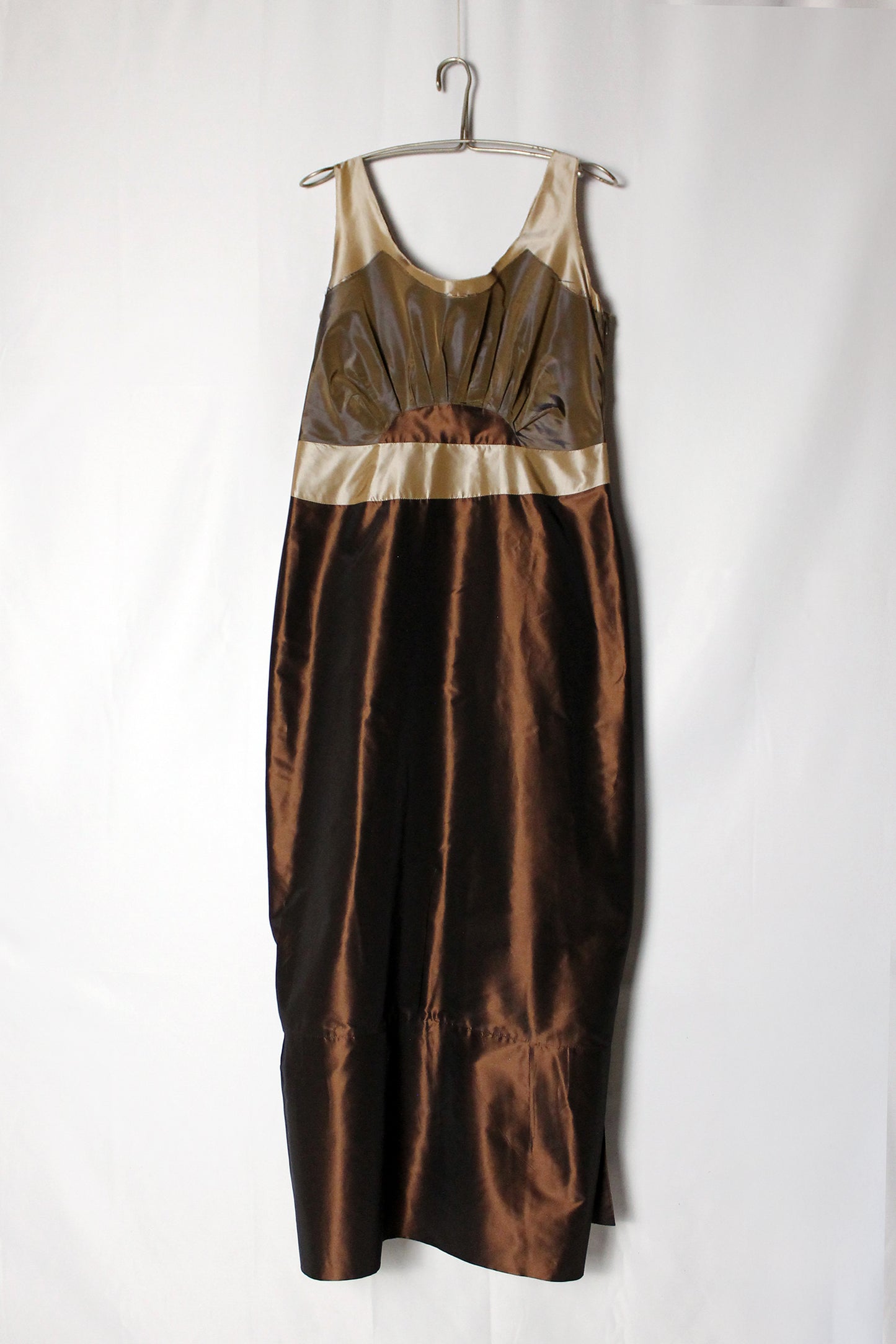 MIU MIU ABITO LUNGO IN SETA F/W 2004