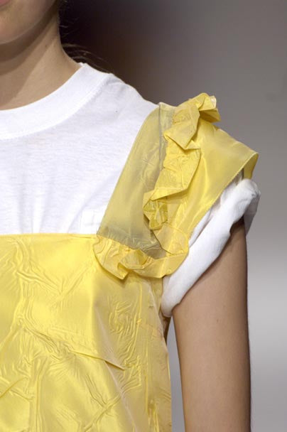 MIU MIU SPRING 2006 ARCHIVE SILK TAFFETA DRESS