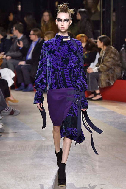 SACAI ABITO DESTRUTTURATO F/W 2016